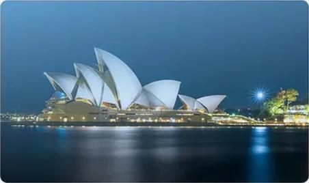 Sydney Opera House at night